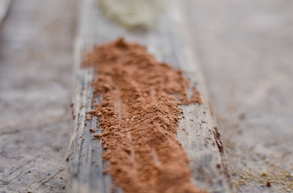 Bild 1 von Lehmfarbe Indien Royal (Orangebraun)  / (Menge) 0,25 kg