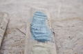 Bild 2 von Lehmfarbe Azul Macaubas 2.0 samtrau (Türkis-Grau)  / (Menge) 0,5 kg